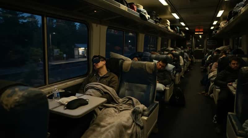 #18 - Amtrak Coast Starlight in Coach: America's Prettiest Train Is a Rough Night (Image Credits: Gemini)