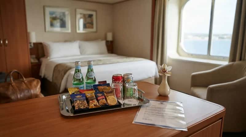#21 - A Welcome Tray Waiting in the Cabin (Image Credits: Gemini)
