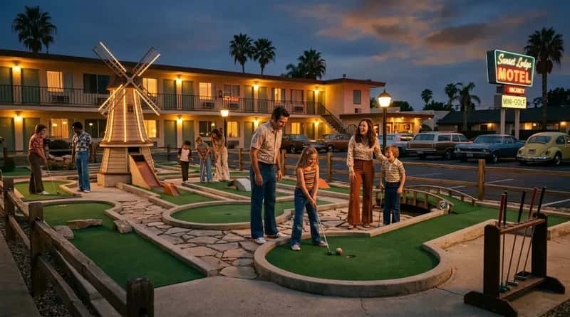 #3 - Free On-Site Mini Golf (Image Credits: Gemini)