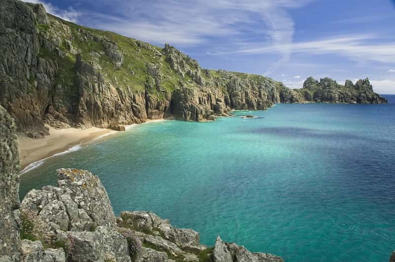 Cornwall's Granite Coastline Draws Visitors and Radon Alike (Image Credits: Pixabay)