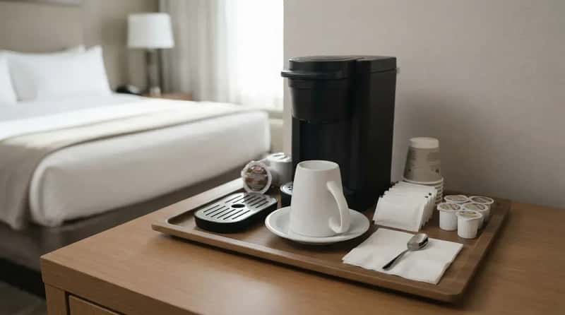 5. The Coffee Station Treated Like Precious Cargo (Image Credits: Gemini)