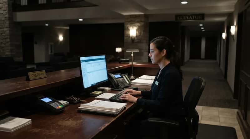 #4 - The Person Running the Whole Building Is Often Alone (Image Credits: Gemini)