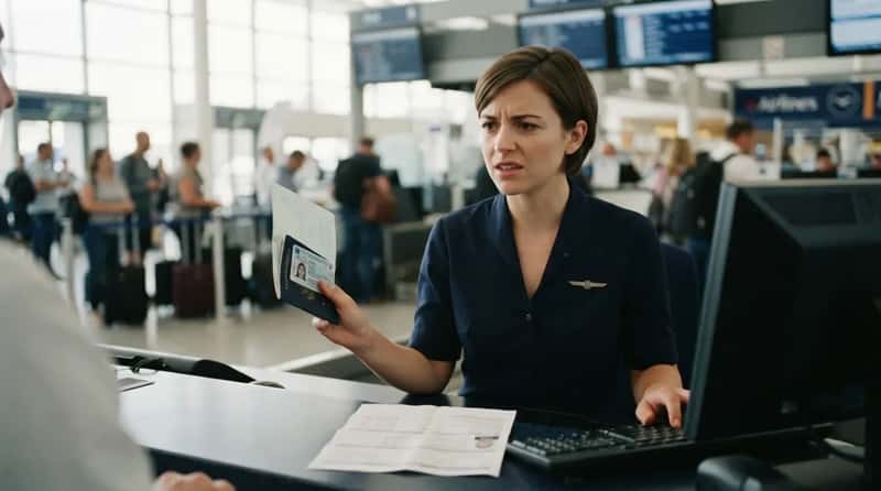 #9 - Booking Under a Nickname That Doesn't Match Government ID (Image Credits: Gemini)