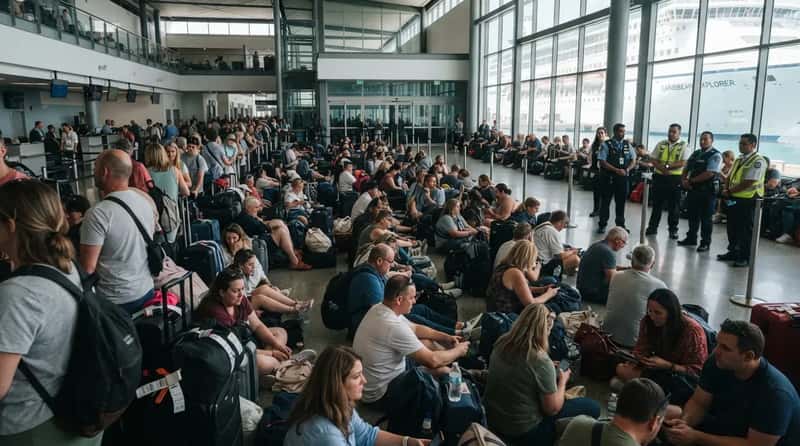 #21 - Camping Out at the Terminal Hours Before Doors Even Open (Image Credits: Gemini)