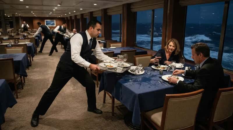 #12 - The Table During the Roughest Night at Sea (Image Credits: Gemini)