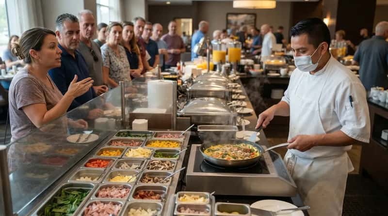 #17 - The 14-Ingredient Omelet Order During the Rush (Image Credits: Gemini)