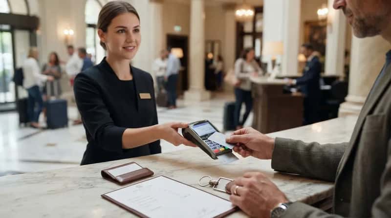 #9 - Letting the Front Desk Auto-Enroll You in Currency Conversion (Image Credits: Gemini)
