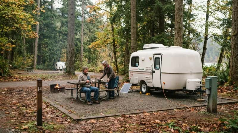 #1 - Washington's Off-Season Senior Pass Means Free Camping for Months (Image Credits: Gemini)