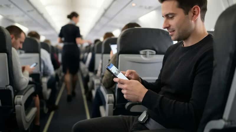 #8 - Airplane Mode Is Required, but Nobody Checks Your Screen (Image Credits: Gemini)