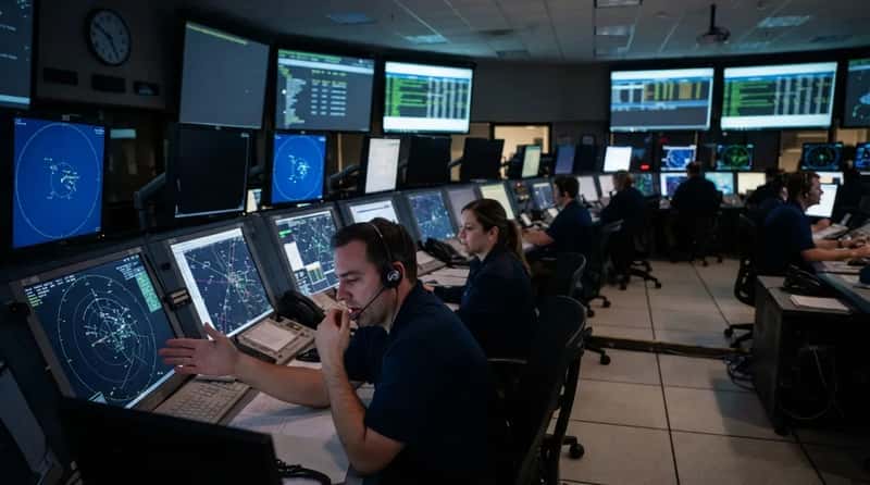#9 - Air Traffic Controller Shortages Turned "Tight" Into "Impossible" in Late 2025 (Image Credits: Gemini)