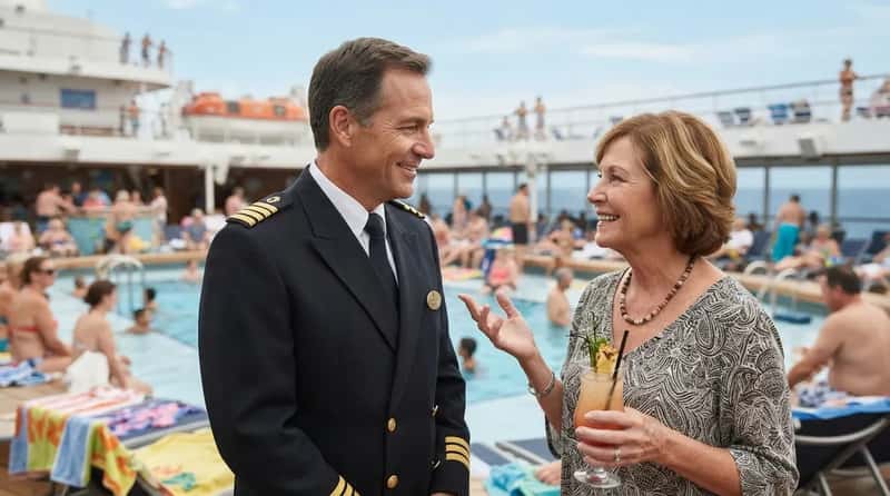 #6 - The Cruise Director Probably Doesn't Remember You, Even If You Remember Them (Image Credits: Gemini)