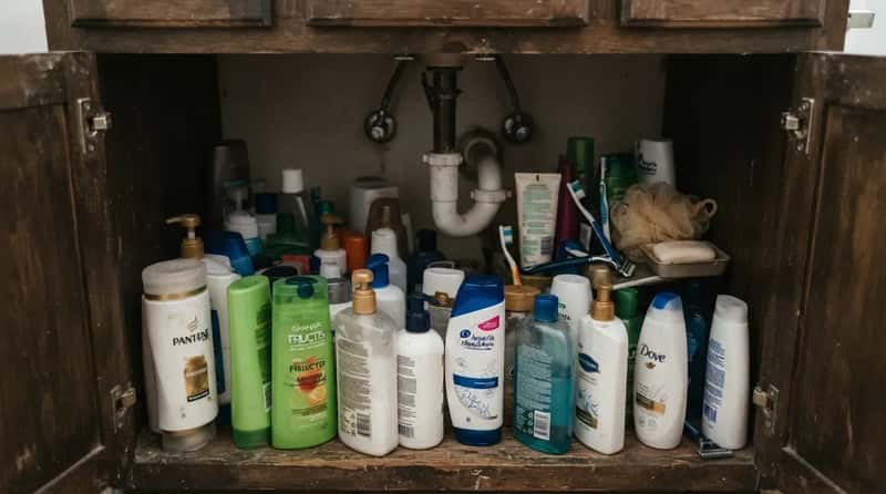 #19 - The 20 Bottles of Shampoo Waiting Under the Sink (Image Credits: Gemini)