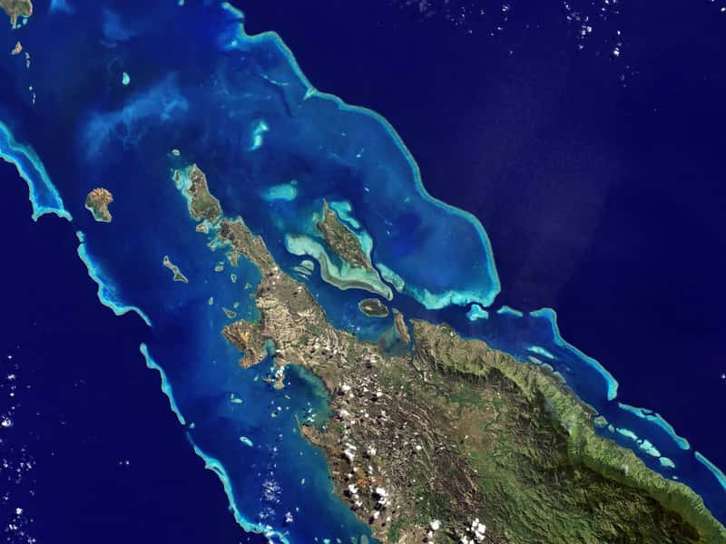 New Caledonia and the Pacific's Reef Renaissance (Earth Observatory, Public domain)