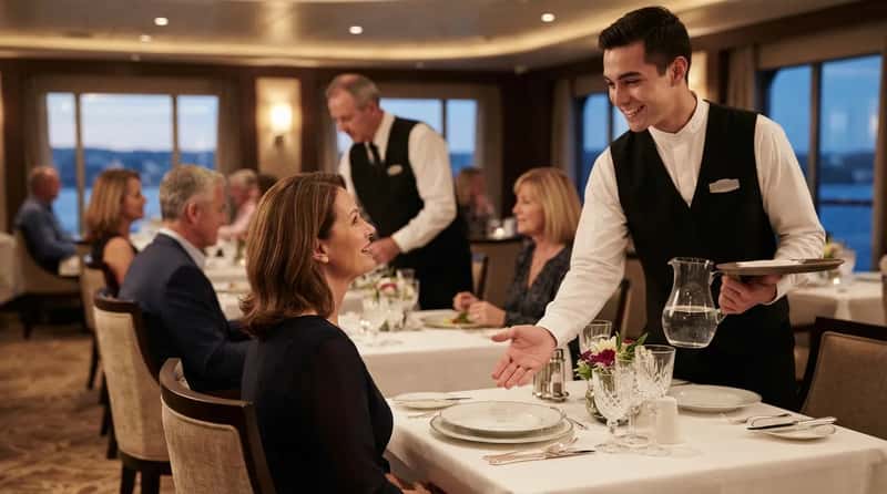 #2 - The Table That Thanked the Assistant Waiter First (Image Credits: Gemini)