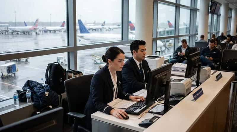 15. Partner airline rebooking happens quietly behind the scenes (Image Credits: Gemini)