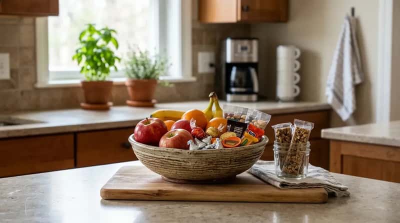 #4 - A Snack Basket or Bowl That's Actually Replenished (Image Credits: Gemini)