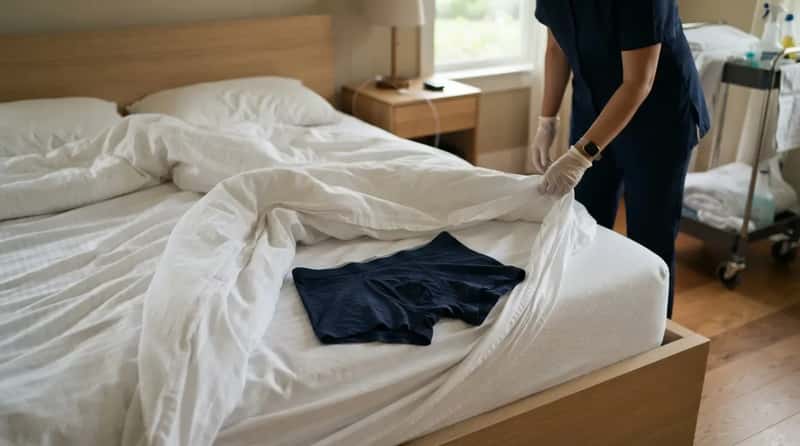 #18 - The Underwear Hiding Between the Sheets (Image Credits: Gemini)