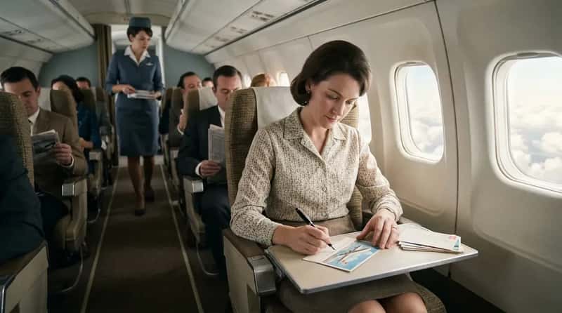 #17 - Passengers Mailed Postcards From the Sky Mid-Flight (Image Credits: Gemini)