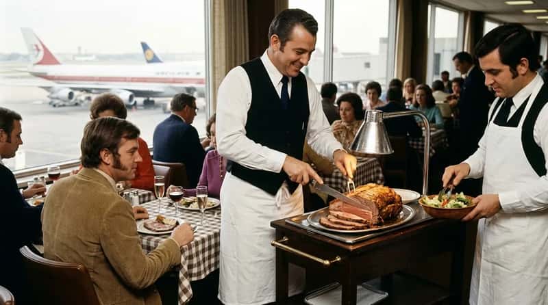 #21 - Prime Rib Was Carved Tableside, Right at the Gate (Image Credits: Gemini)