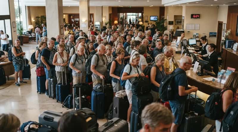 #15 - The Hotel Lobby Line That Quietly Ruins Day One (Image Credits: Gemini)