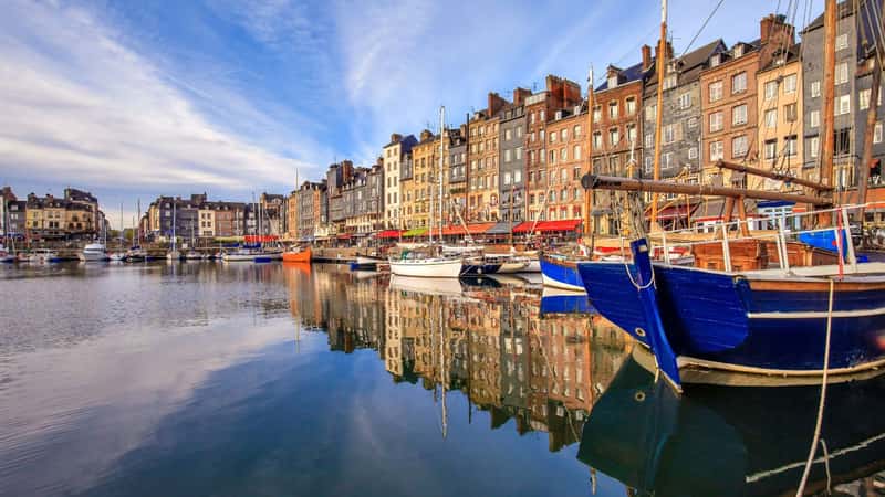 Honfleur harbor, Normandy, France
