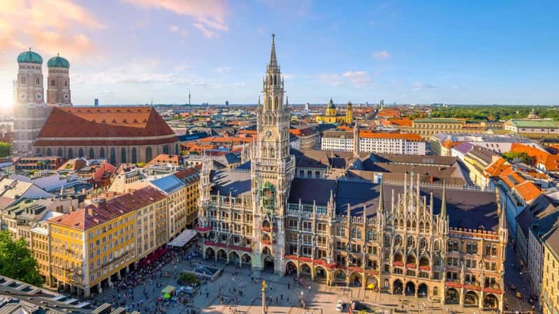 Munich Germany skyline