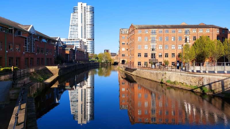River Aire and Bridgewater Place, Leeds
