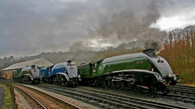Three A4s at the NYMR
