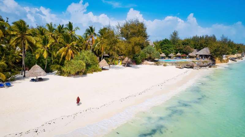 The refreshing sea breeze during Zanzibar beach summers is a welcome respite from the heat.