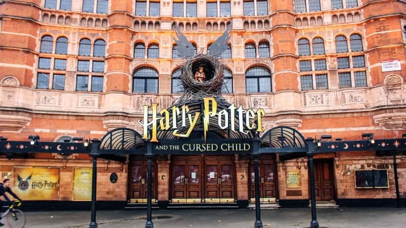 London, UK - 22 November 2020: Harry Potter and the cursed child theatre play at the Palace Theatre in London's west end
