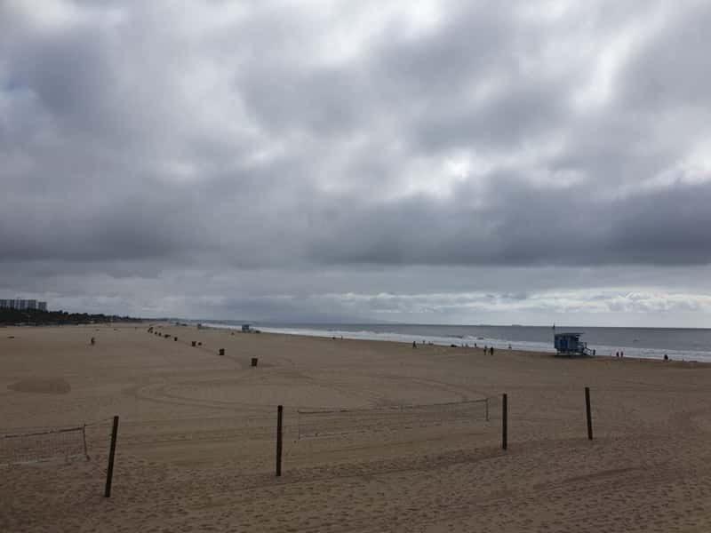 the original muscle beach in santa monica los angeles california usa