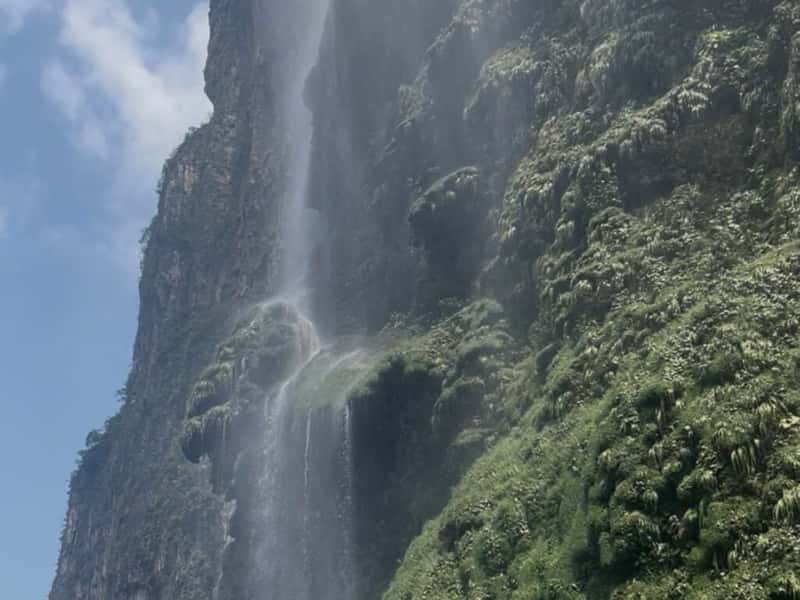 The Christmas Tree Waterfall