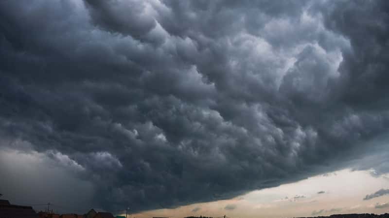 Rain and thunderstorms Tuesday, much cooler midweek feel