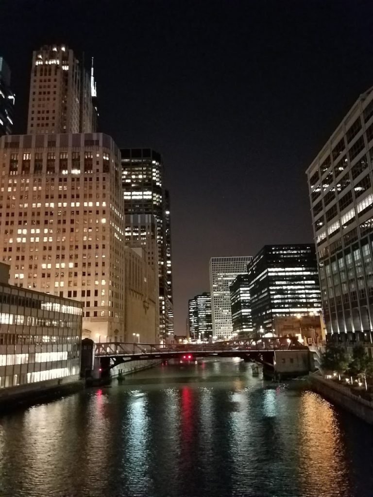 Random, insane view in Chicago’s West Loop