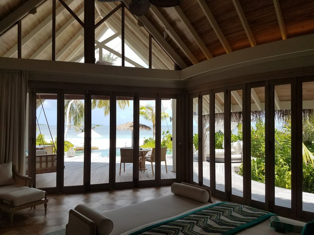 The beach villa with unique design.&nbsp;