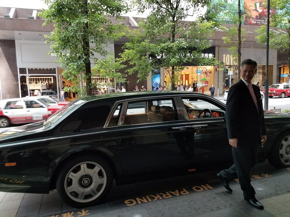 Peninsula Hong Kong's Rolls Royce.