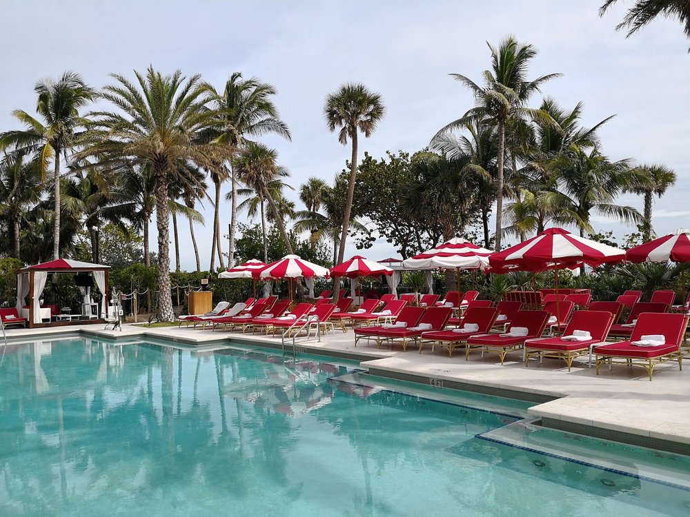 The pool at Faena Miami Beach.