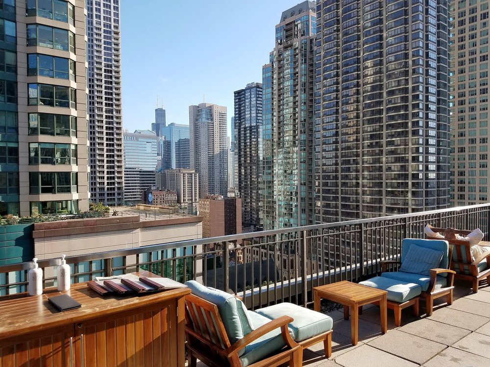 There's no other hotel in Chicago that has a pool on the 20th floor with an outdoor terrace to boot. Peninsula Chicago wears that crown.