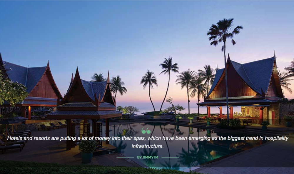 Chiva Som, a wellness resort that I included in this story for Passport magazine.