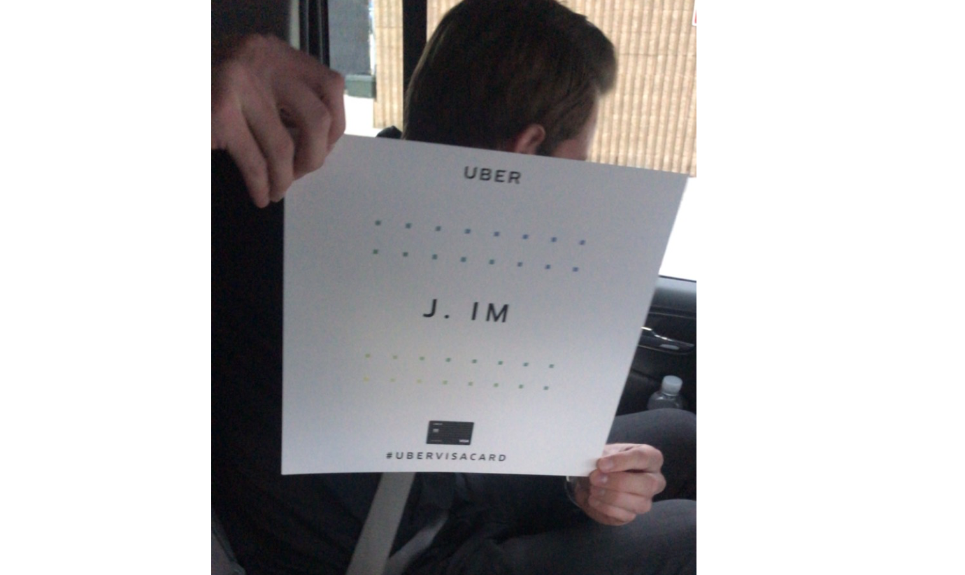 I'm back in LA for Uber's official credit card launch