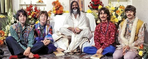 The Beatles in Rishikesh.