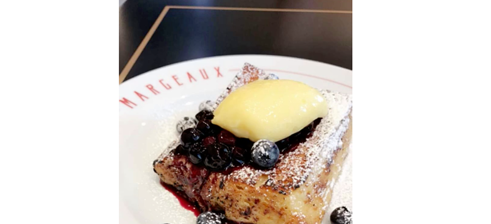 The French Toast at Margeaux .