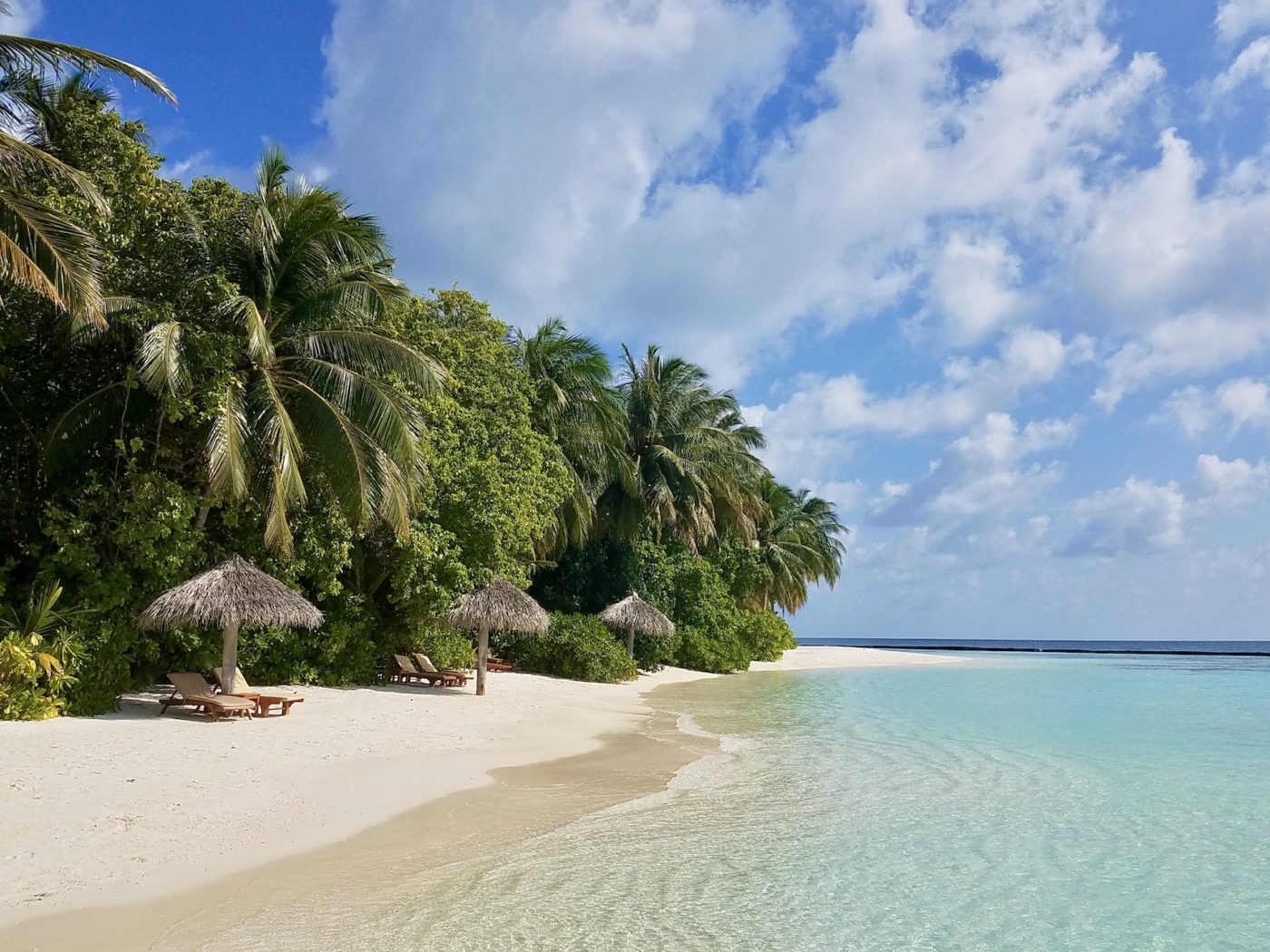 Beach at Baros Maldives