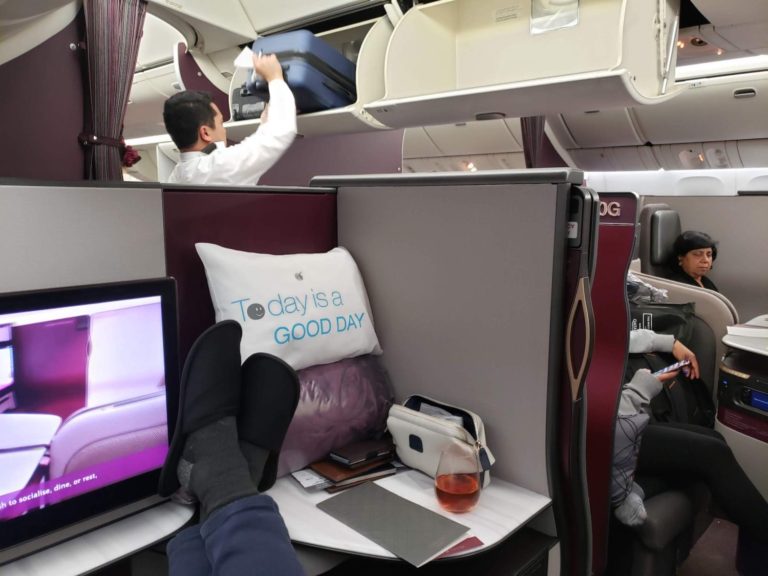 Qatar Airways’ Qsuite Business Class Cabin is (Almost) Perfect — Take a Look