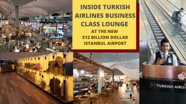 Inside Turkish Airlines Business Class Lounge At The New $12 Billion Istanbul Airport