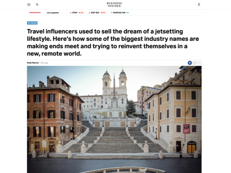 Travelbinger Featured In Business Insider On The Future Of Travel. Take A Look.