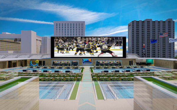 Circa Resort & Casino adults only pool