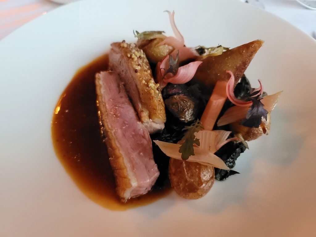 duck breast at Cafe Boulud