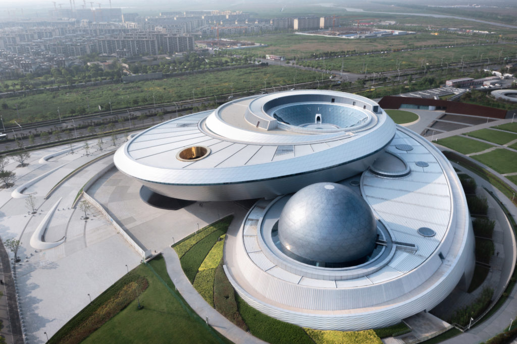 Shanghai Astronomy Museum, Photo by ArchExists 