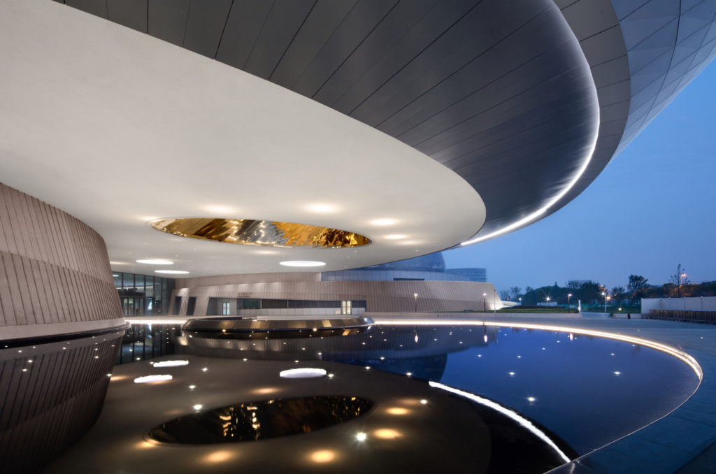 Shanghai Astronomy Museum, Photo by ArchExists 